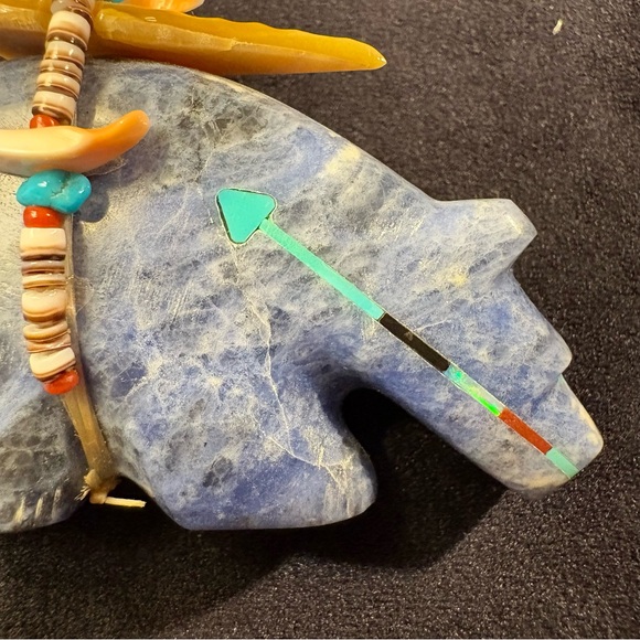 Zuni Stone Bear Fetish - Picture 11 of 11